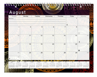 2026 - 2027 Academic Year 12 Months Student Calendar 3-Ring Binder (Edition #015)