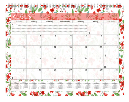 2026 - 2027 Academic Year 12 Months Student Calendar 3-Ring Binder (Edition #020)