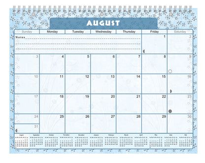 2026 - 2027 Academic Year 12 Months Student Calendar 3-Ring Binder (Edition #011)