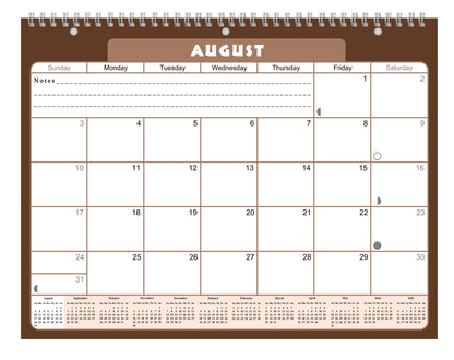 2026 - 2027 Academic Year 12 Months Student Calendar 3-Ring Binder (Edition #022)