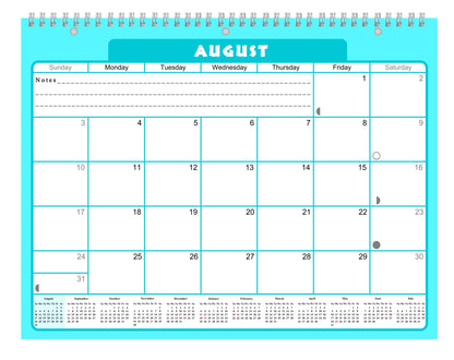 2026 - 2027 Academic Year 12 Months Student Calendar 3-Ring Binder (Edition #06)