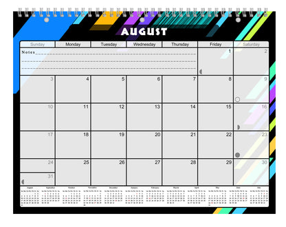 2026 - 2027 Academic Year 12 Months Student Calendar 3-Ring Binder (Edition #012)