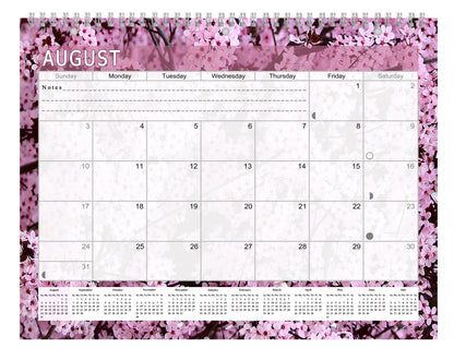 2026 - 2027 Academic Year 12 Months Student Calendar 3-Ring Binder (Edition #021)