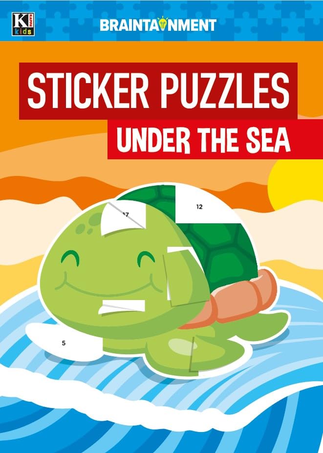 Sticker Puzzle-Under the Sea Puzzle Activity Book