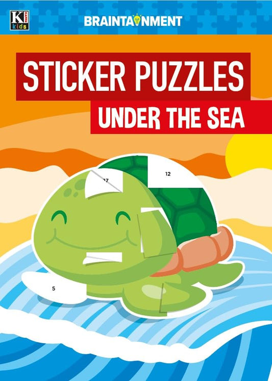 Sticker Puzzle-Under the Sea Puzzle Activity Book