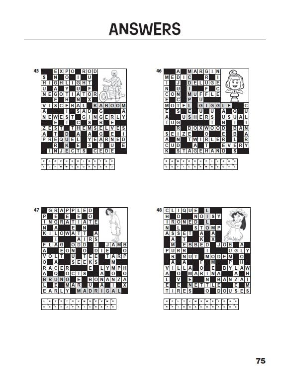 Disney Picture Code Words Crosswords Puzzle Book