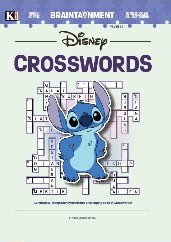 Disney Crosswords Puzzle Book