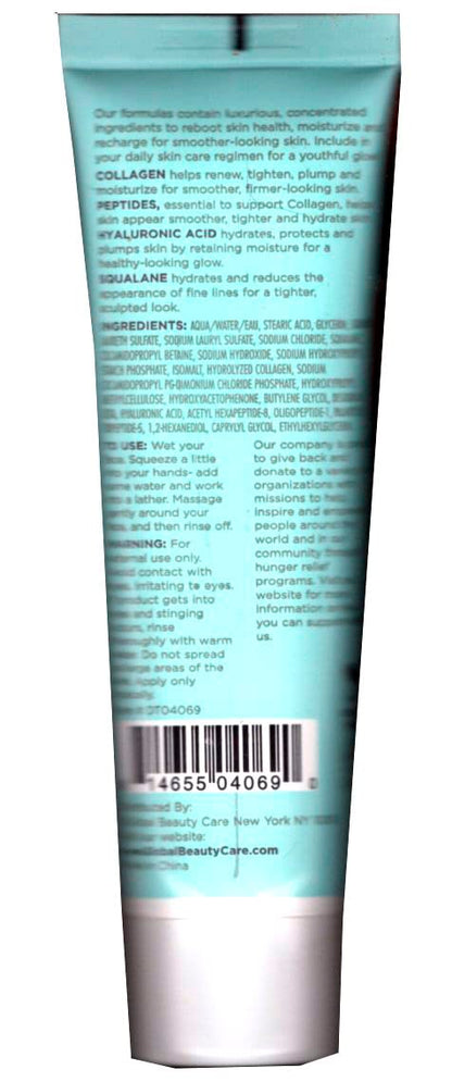 Smooth & Lift Collagen Facial Cleanser, Serum, Eye Cream , Hyaluronic Acid Set