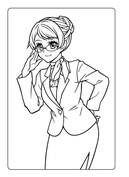Manga Coloring Book Awesome Coloring Action Kappa Book Publishing Japan