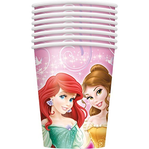 Disney Princess 9oz Cups [8 Per Pack]