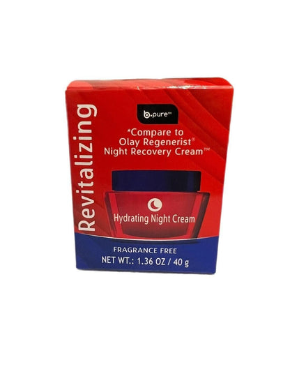 b-pure Revitalizing Hydrating Night Cream 1.36 oz