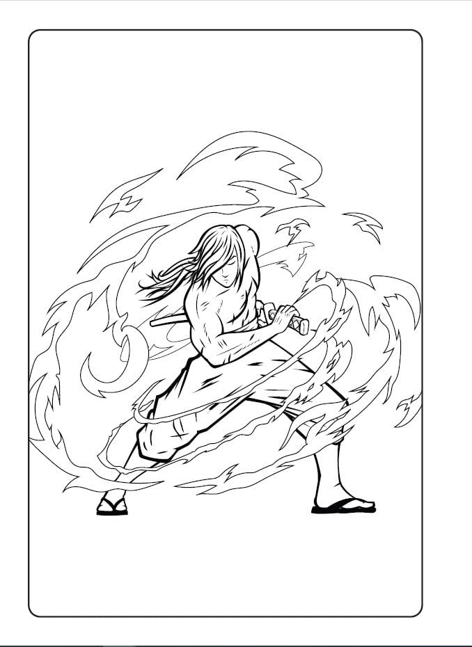Manga Coloring Book Awesome Coloring Action Kappa Book Publishing Japan