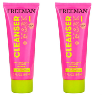 Cleanser + Mask, Purifying Restorative Moisture Formula with AHA and Botanical Extracts, 3 fl oz