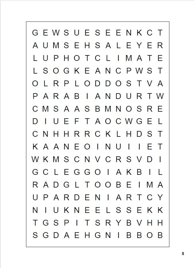 National Geographic Word-Finds Word Search Puzzle Book