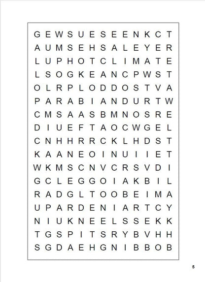 National Geographic Word-Finds Word Search Puzzle Book
