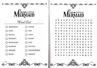 Disney Princess & Frozen II - Activity Book Word Search (Set of 2 Books)