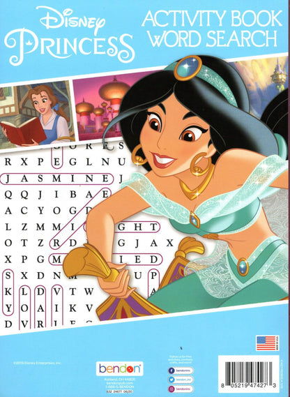 Disney Princess - Activity Book Word Search