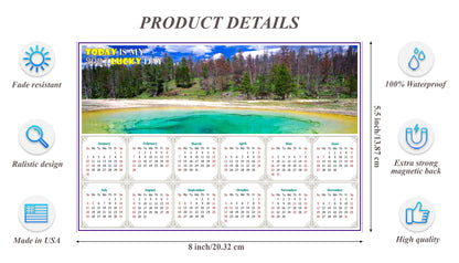 2027 Magnetic Calendar - Calendar Magnets - Today is my Lucky Day - Edition #29