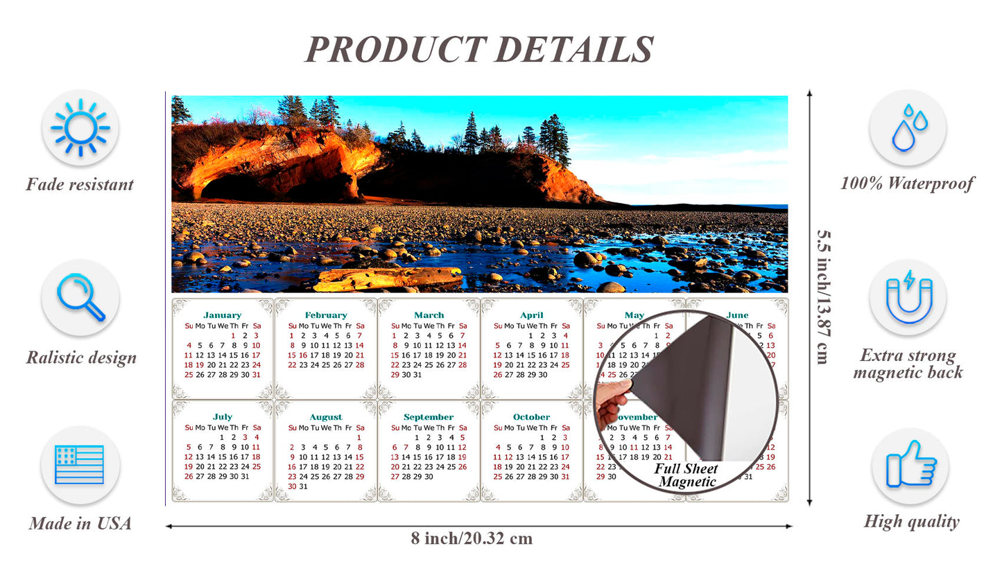 2026 Magnetic Calendar - Calendar Magnets - Today is My Lucky Day (Shepholdy Bay)