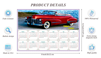 2027 Magnetic Calendar - Calendar Magnets - Today is my Lucky Day - Edition #44