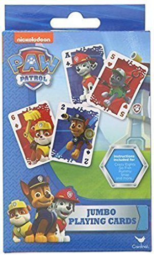 Nickelodeon Paw Patrol - 54 Jumbo Playing Cards
