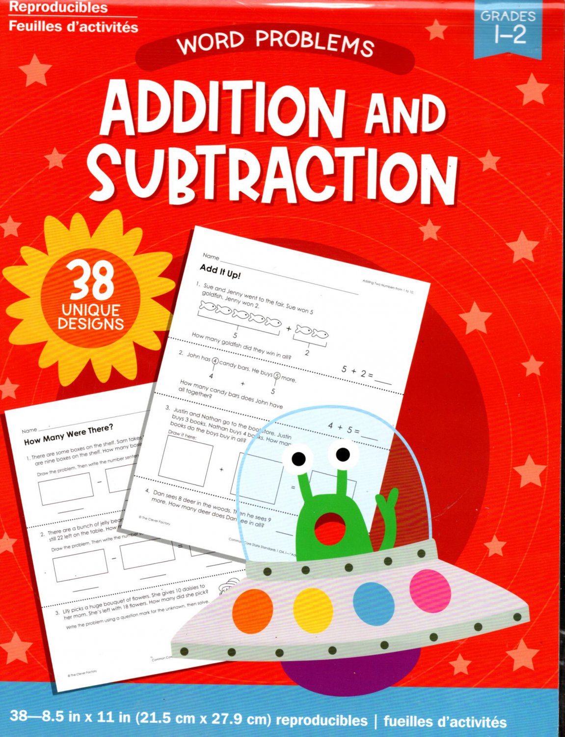 Teaching Tree Addition and Subtraction Word Problems Reproducible Educational Workbook - Grades 1-2