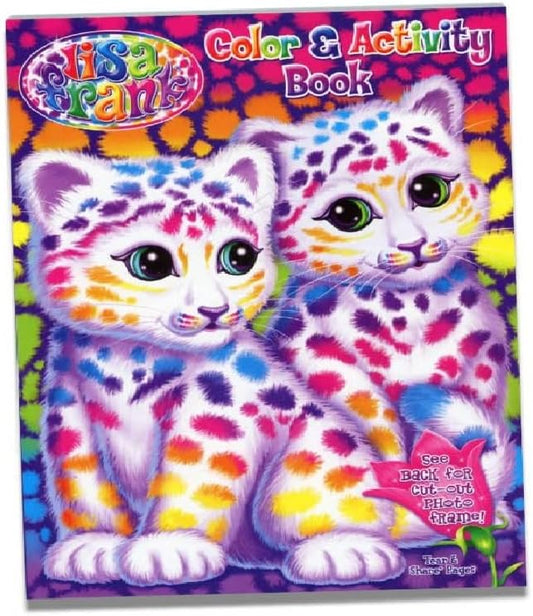 Lisa Frank Fun Coloring and Activity Book - Cute Cats