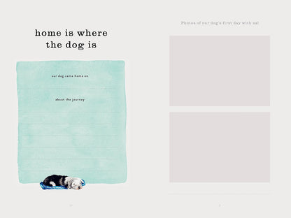 My Dog's First Year: A Journal (Keepsake Gift for Dog Lovers. Hardcover Book