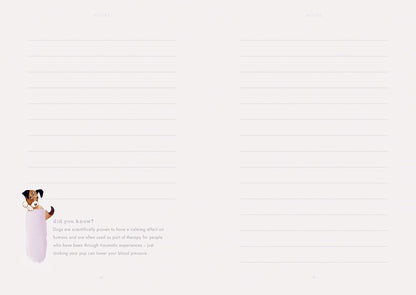 My Dog's First Year: A Journal Hardcover Book
