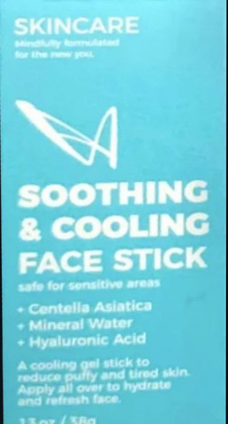 2 Viral LA Splash Rose Glow Cooling, & Soothing Face Sticks W/Hyaluronic Acid