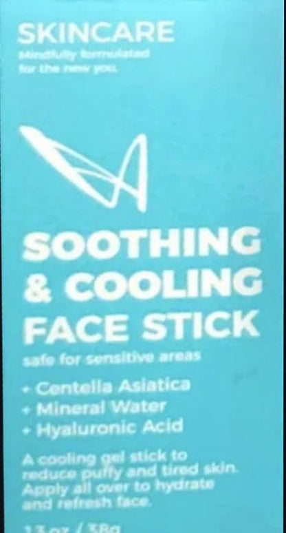 2 Viral LA Splash Rose Glow Cooling, & Soothing Face Sticks W/Hyaluronic Acid