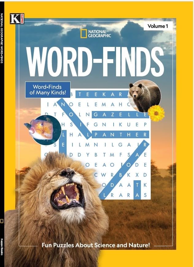 National Geographic Word-Finds Word Search Puzzle Book