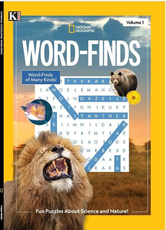 National Geographic Word-Finds Word Search Puzzle Book