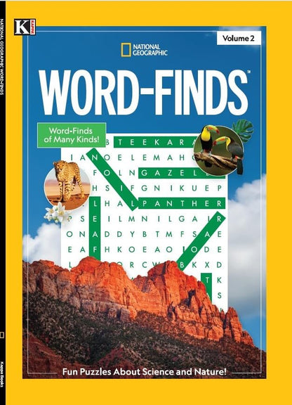 National Geographic Word-Finds Word Search Puzzle Book