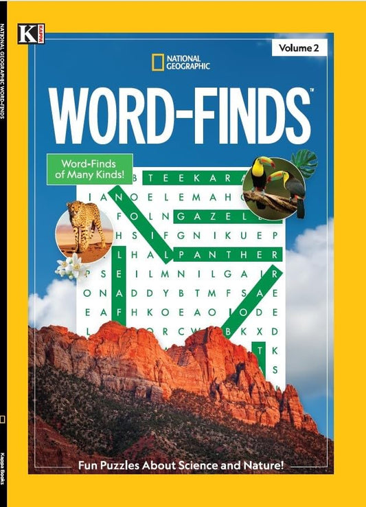 National Geographic Word-Finds Word Search Puzzle Book