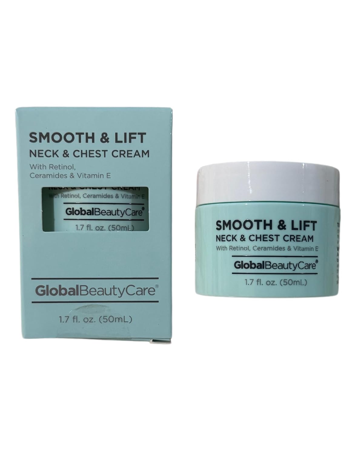 Smooth & Lift Neck & Chest Cream, Retinol, Ceramides & Vitamin E, 1.7 fl oz