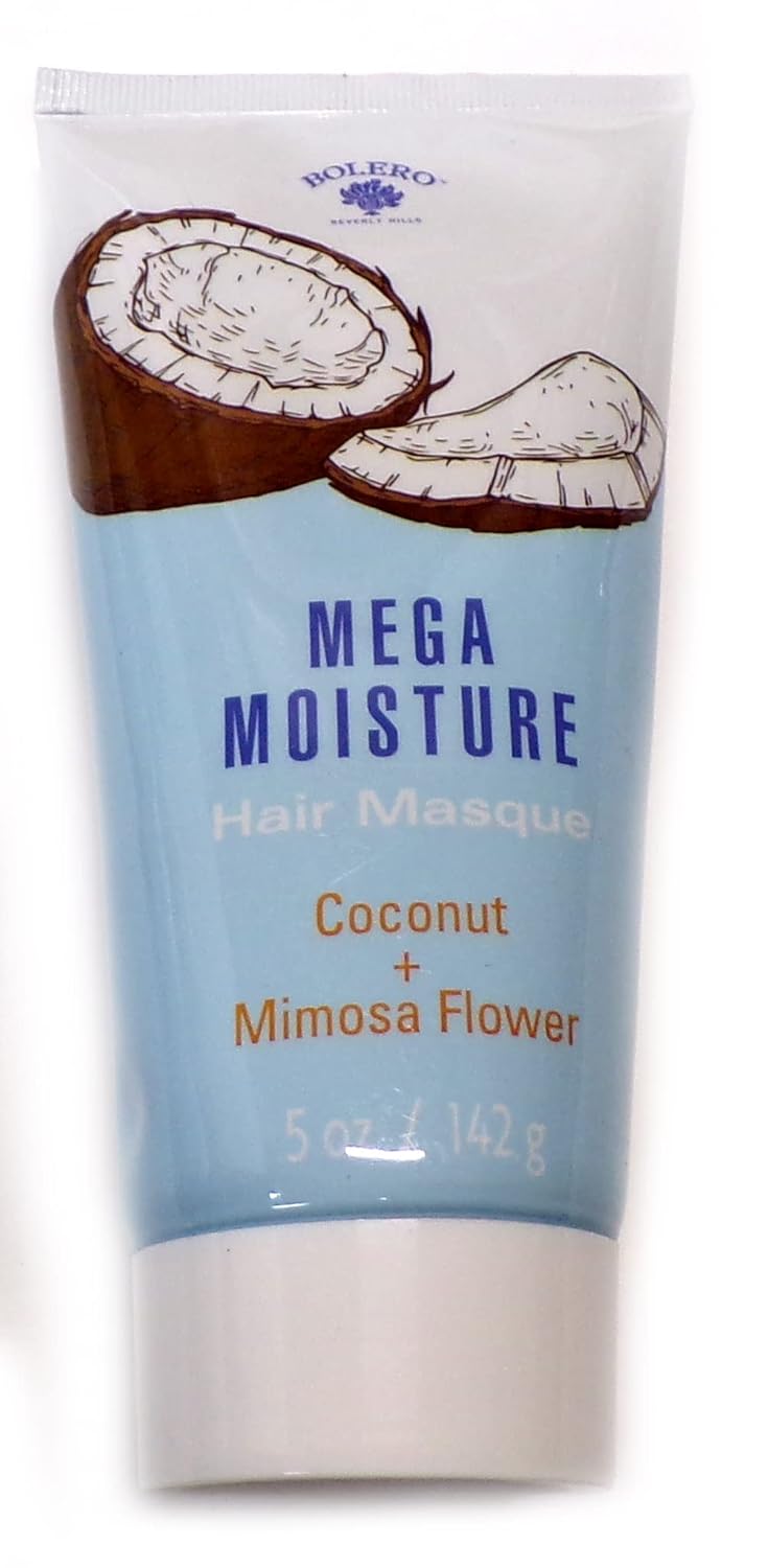 Mega Moisture Hair Masque Coconut + Mimosa Flower 5fl oz (142ml)