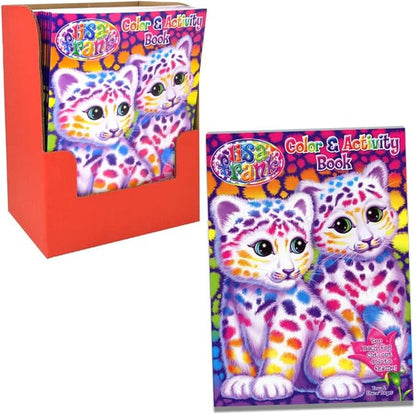 Lisa Frank Fun Coloring and Activity Book - Cute Cats