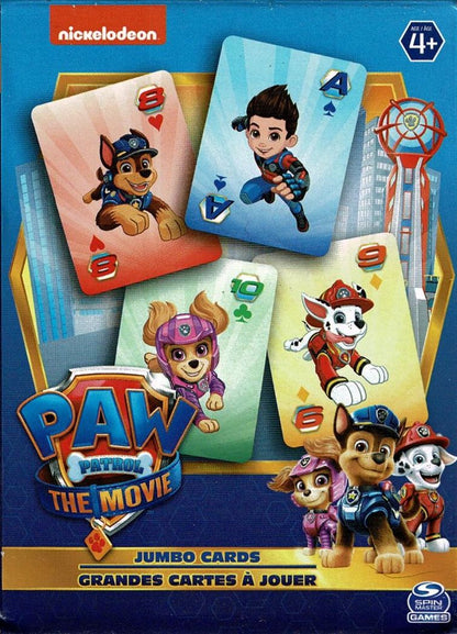 Nickelodeon Paw Patrol - 54 Jumbo Playing Cards