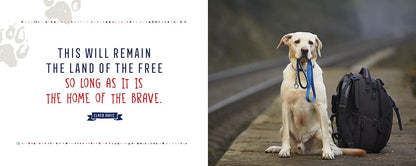 One Nation Under Dog: Patriotic Pooches from Across America. Hardcover Book