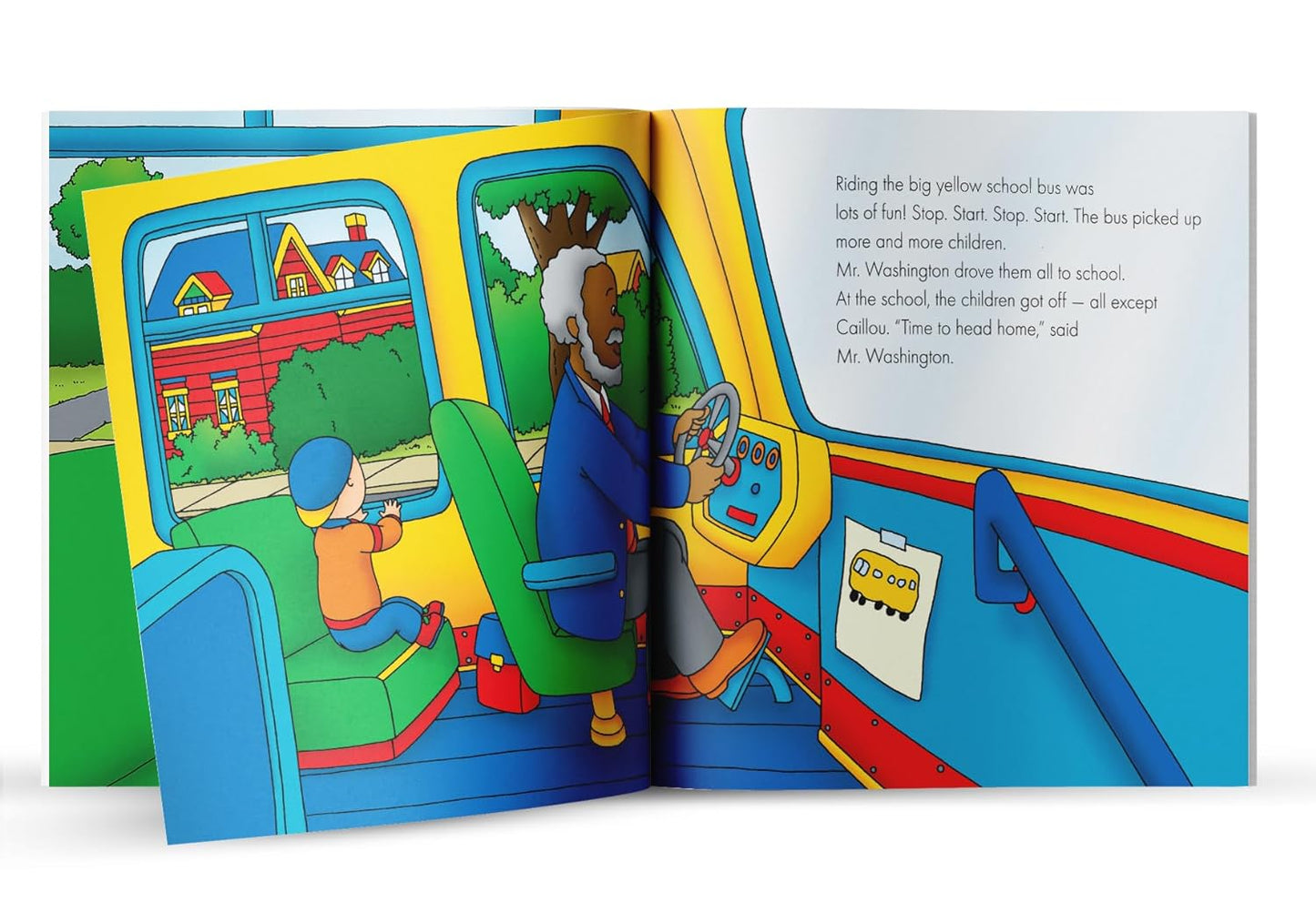 Caillou-The School Bus - Children Book