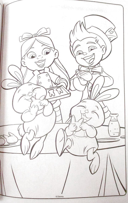Alice's Wonderland Bakery Coloring and Activity Book - 80 Pages