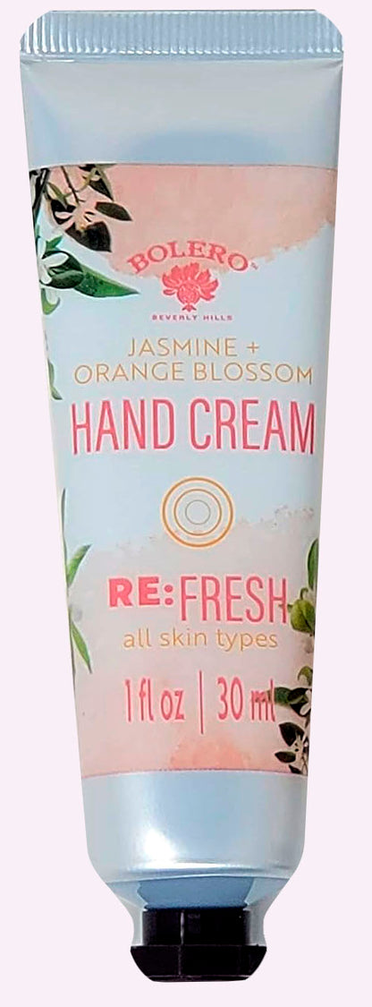 Jasmine + Orange Blossom Hand Cream 2 Pack Set Moisturize 2 x 1fl oz (30ml)