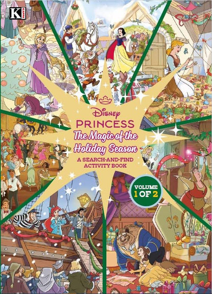 Disney Princess The Magic of the Holiday Season - A Search-and-Find Activity Book