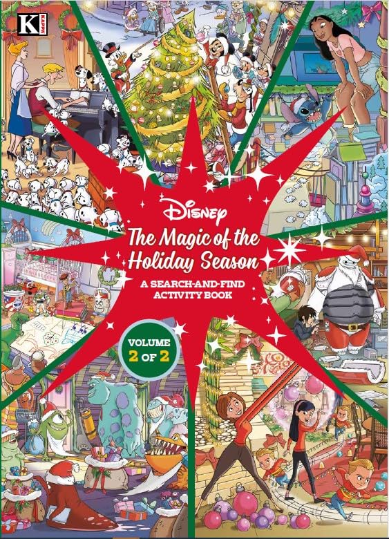 Disney The Magic of the Holiday Season - A Search-and-Find Activity Book