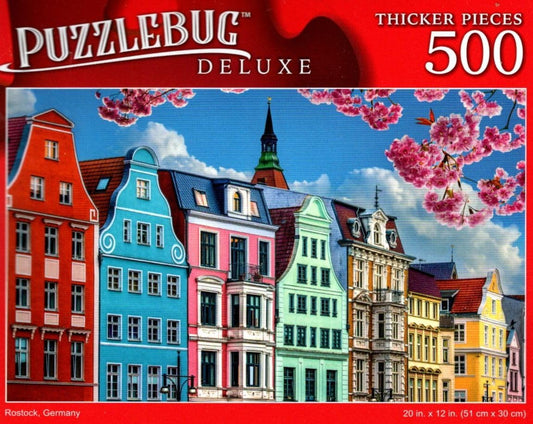 Rostock, Germany - 500 Pieces Deluxe Jigsaw Puzzle