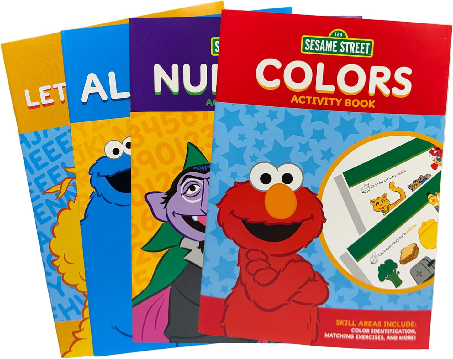 Sesame Street Early Learning Bundle (Workbooks Set of 4)