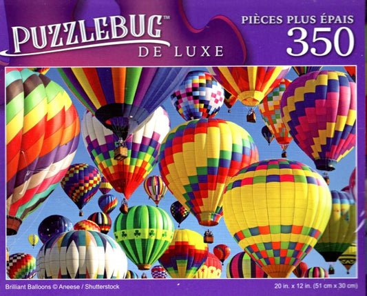 Brilliant Balloons - 350 Pieces Deluxe Jigsaw Puzzle