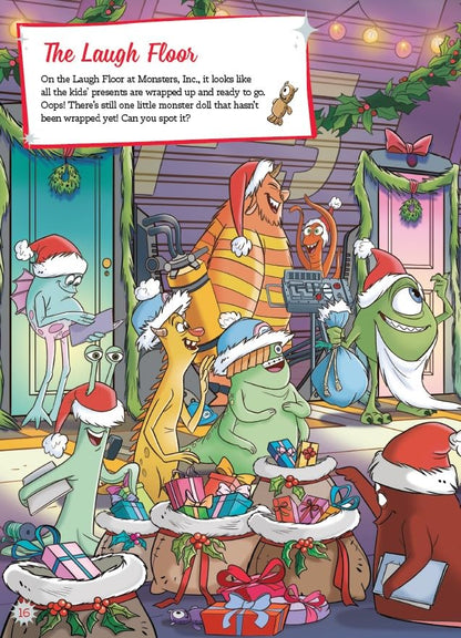 Disney The Magic of the Holiday Season - A Search-and-Find Activity Book