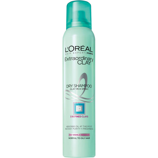 L'Oréal Paris Hair Expert Extraordinary Clay Dry Shampoo, 4 oz.
